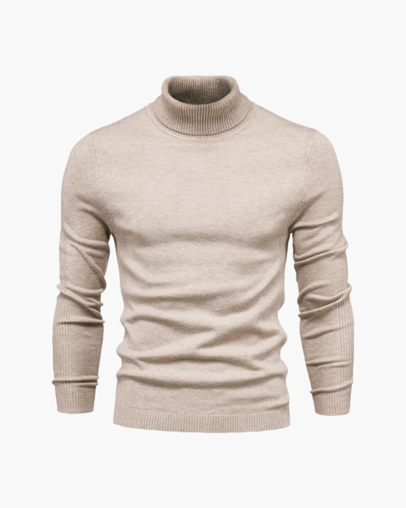 Merino Wool Turtleneck Sweater