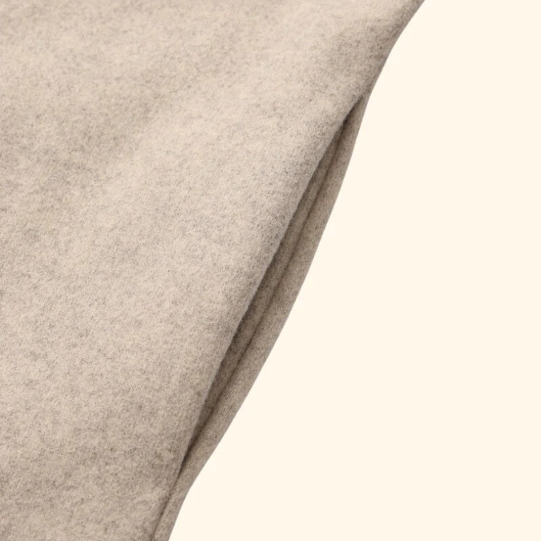 Marlow wool zip-up jacket with hood