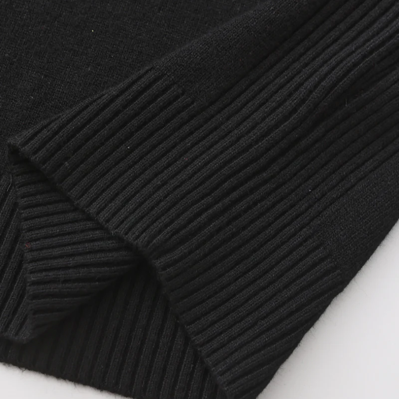 Merino wool turtleneck sweater