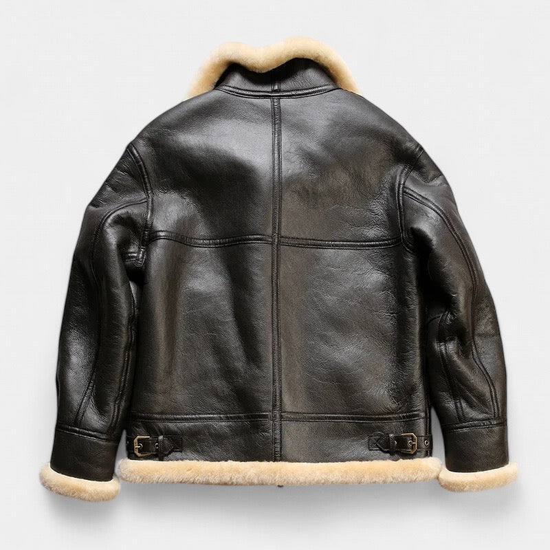 Classic Sheepskin Aviator Jacket