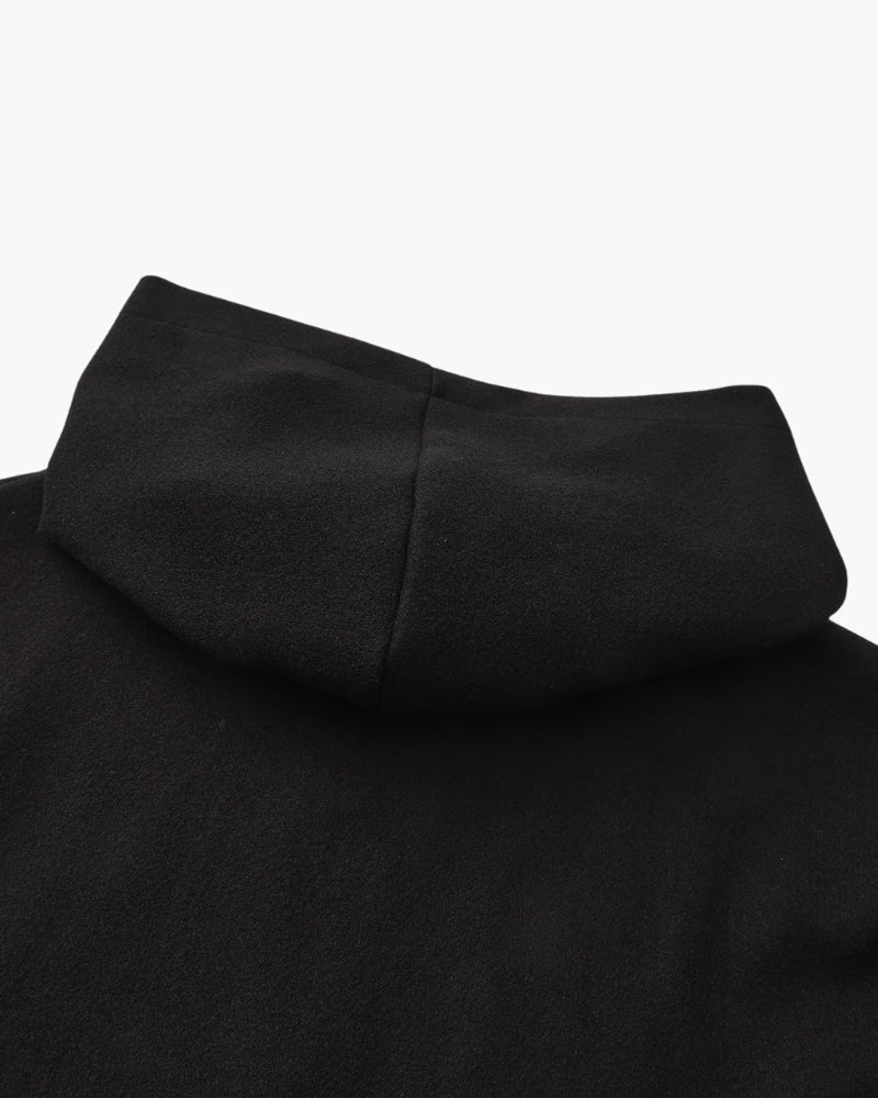 Marlow Wool Zip-Up Jacket with Hood