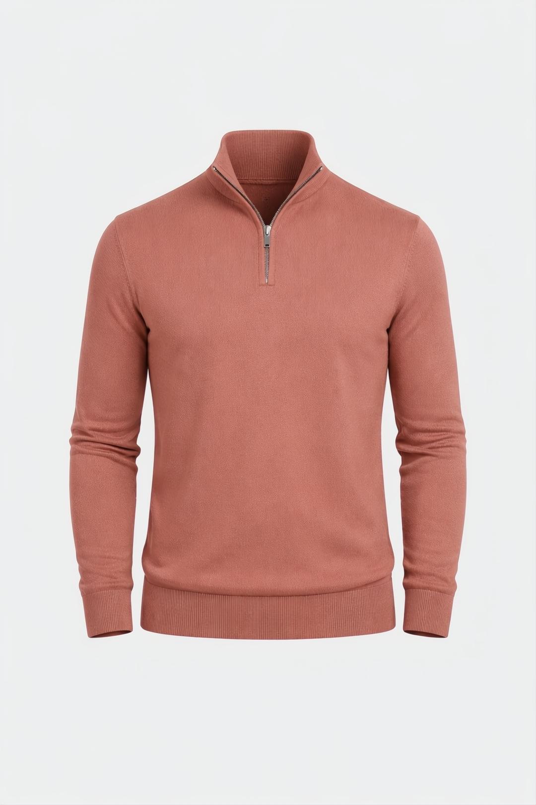 Men's Jumper - Classic Half-Zip Style | Casual