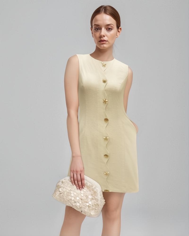 Tailored Mini Tank Dress