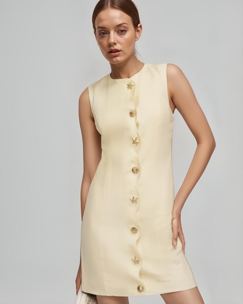 Tailored Mini Tank Dress